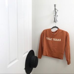 Madewell “Tulip Texas” Crew Neck Sweatshirt S